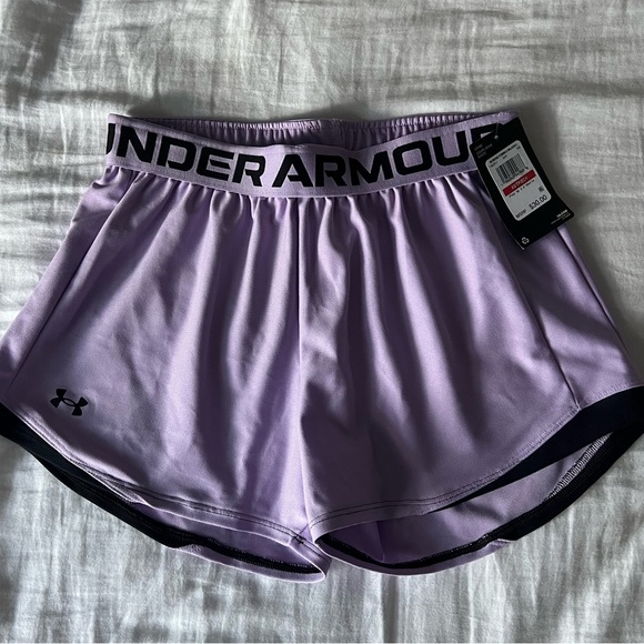 Purple Under Armour Running Shorts - Picture 1 of 3